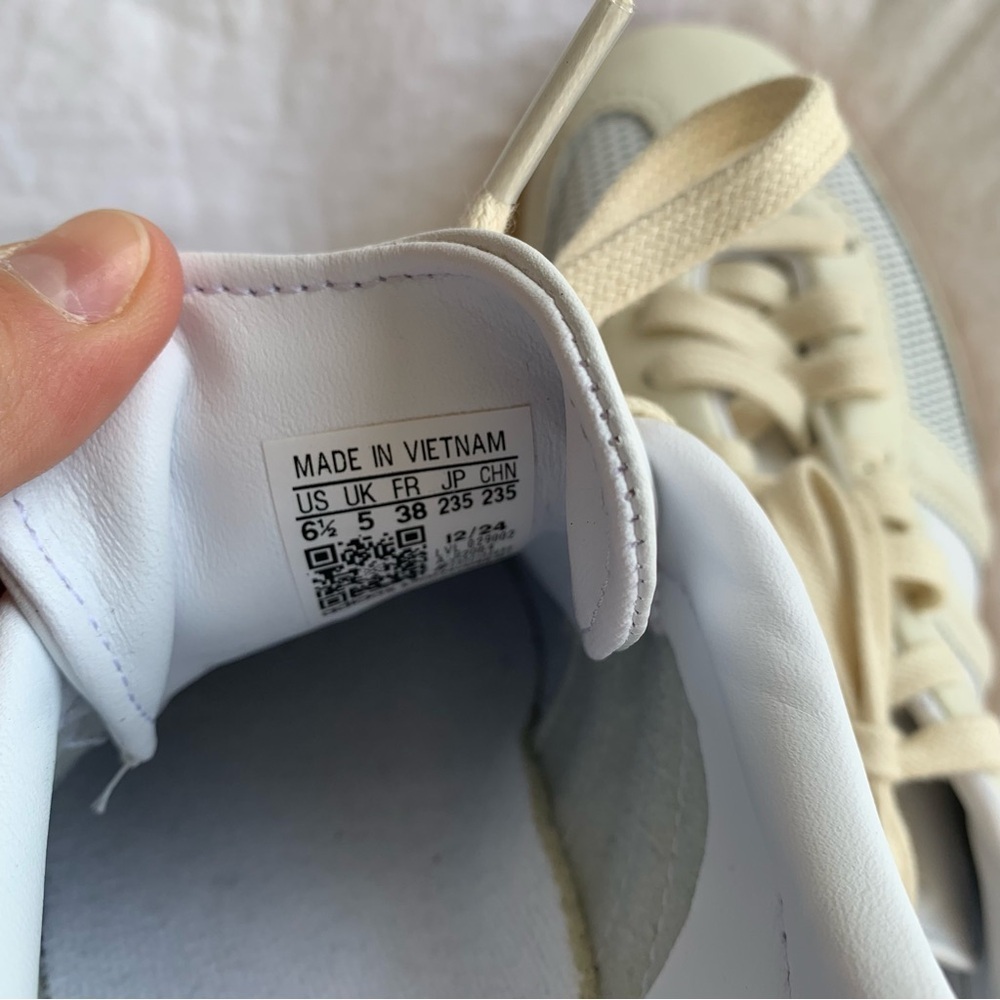 Adidas Samba OG Trainers Sneakers Shoes Cloud White/Off White/Gum 3 - Picture 5 of 7